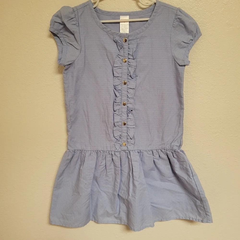 Gymboree Blue Button Up Dress